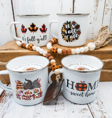 Camping Mug Candle - Fall Edition